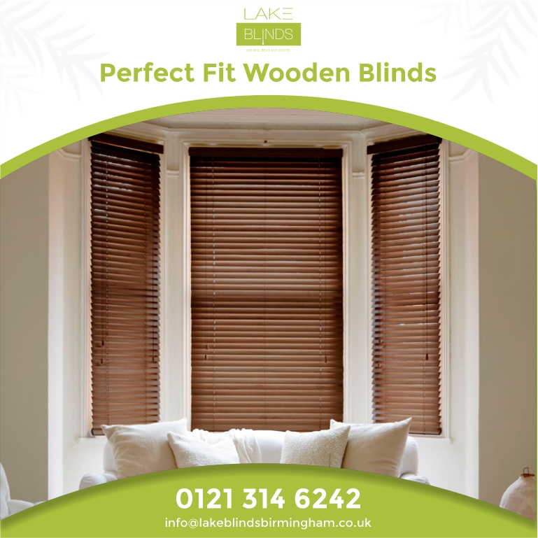 Perfect Fit Wooden Blinds